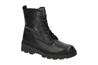 Gabor 51.821.20 Schwarz/Silber Stiefeletten mit Best Fitting Technologie