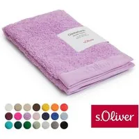 s.Oliver Gästehandtuch s.Oliver, Premium Qualität, 600 gr/m², auch als Sets erhältlich, Walkfrottier (1-St), große Farbauswahl, auch als Duschtuch, Waschhandschuh, Handtuch