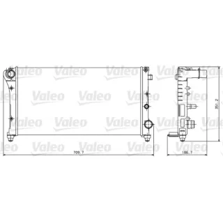 Valeo Motork?hler Fiat Panda 169
