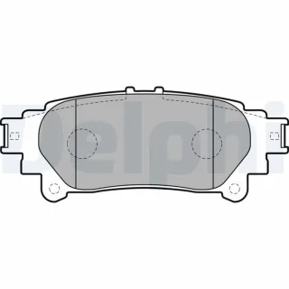 Delphi Bremsbel?ge hinten Lexus Toyota LP2196