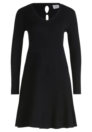 Robe Légère - Strickkleid schwarz - Gr. - M