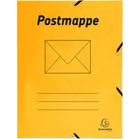 ExaClair Organisationsmappe EXACOMPTA Postmappe A4 gelb