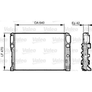 Valeo Mercedes Cls E-Klasse 732855