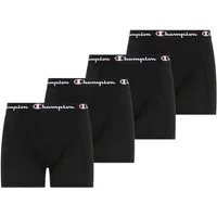 Champion Boxershorts 4 pk Boxer (4-St) 4er-Pack, für Erwachsene geeignet, aus Baumwolle und Elasthan