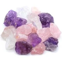 LAVISA Edelstein echte Edelsteine, Kristalle, Wassersteine, Mineralien Natursteine, Edelstein Wasserstein Kristall Naturstein