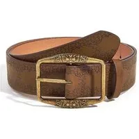 Zaewry Taillengürtel Damen-Western-Taillengürtel, Vintage-Jeansgürtel im Cowboy-Stil goldener Schnalle, geeignet zum Kombinieren mit Jeans, Hosen