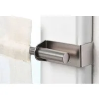 GARESA Scheibenstange SPANNFIX, Ø 9 mm, 1-läufig, Fixmaß, ohne Bohren, geklemmt, Messing