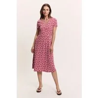 Tranquillo Sommerkleid Feminines Jerseykleid Doroo aus Bio-Baumwolle GOTS-zertifizierte Bio-Baumwolle