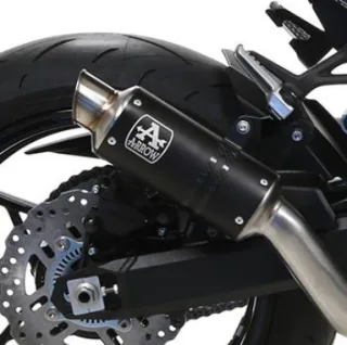 Sport Auspuff Arrow GP2 BLACK Husqvarna Svartpilen/Vitpilen 401 Bj.2020-2023 EURO4/5 eintragungsfrei