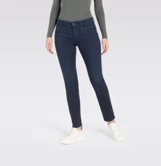 MAC - MAC JEANS - RICH SLIM, Light authentic denim blau - Gr. - 28