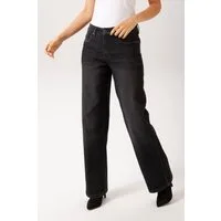 Aniston CASUAL Straight-Jeans mit trendig weitem Bein