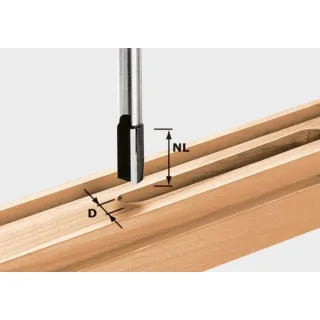 Festool Nutfräser HW S12 - 491088