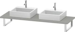Duravit DuraStyle Konsole Betongrau Matt 800x550x30 mm - DS107C00707 DS107C00707