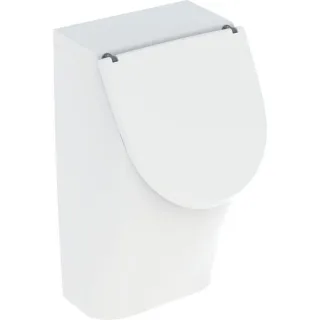 Geberit Urinal Renova Nr. 1 Plan, mit Deckel, B: 325, T: 300 mm, 235120600, weiss mit Kera 235120600