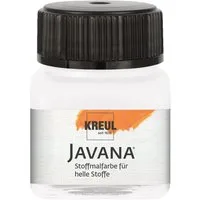 Kreul Textilfarbe Kreul Javana Stoffmalfarbe für helle Stoffe weiss
