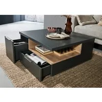 Stolkom Sp.z.o.o. Couchtisch (OTTOs Choice), 80x80 cm, Wohnzimmertisch mit Schubkästen, melaminbeschichtet
