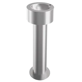 KWC Aquarotter Standtrinkbrunnen, ANIMA, Edelstahl, 325x900x325 mm, Hahnloch, 213.0651.857 213.0651.857