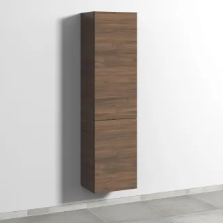 Sanipa 3way Stauraumschrank mit 1 Tür und 1 Wäschekorbklappe, Eiche-Arizona SM18580