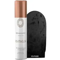 REVITASUN Selbstbräunungslotion Discovery Set = Bräunungsspray 50 ml + Mini Handschuh 1 Stück, für Alle Hauttypen