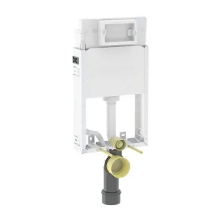 Geberit Kombifix Basic Wand WC Element 110100001 Bauhöhe 108 cm, mit Delta Unterputz-Spülkasten