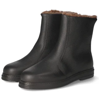 Jomos Stiefeletten  Schwarz - Gr. 45 -  Wolle