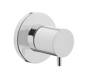 VitrA Zubehör Unterputz-Absperrventil Fertigmontageset 8 x 8 cm Chrom,A41458 A41458