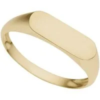 Firetti Goldring Schmuck Geschenk Gold 333 Siegel-Optik