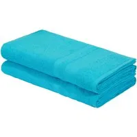 OTTO home Saunatuch Vanessa, 2 Saunatücher, 80x200cm, in Standard- und Premium-Qualität, Walkfrottee (Set, 2-St), Handtücher mit Bordüre, 100% Baumwolle, einfarbig, weich
