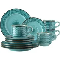MÄSER Kaffeeservice PROSPERO, Geschirr Set, Porzellan (12-tlg), 4 Personen, Porzellan