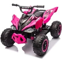 LALAHO Elektro-Kinderquad Kinder Quad Elektro, Elektro-Kinderquad, 12V, langsamer Start, Musik, LED, 12Vlangsamer Start,35WInklusive Akku und Ladegerät