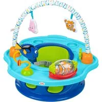 Bright Starts Tischsitz Finding Nemo SuperSeat 3-in-1 Seat, Aktivitätssitz Verwendbar als Bodensitz mit Tablett oder Sitzerhöhung