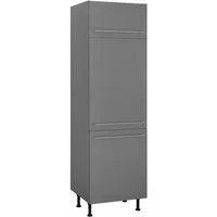 OPTIFIT Kühlumbauschrank Bern 60 cm breit, 212 cm hoch, mit höhenverstellbaren Stellfüßen