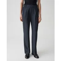 OPUS PANTS Stoffhose MACIE VIBE mit Komfortbund Wide Leg, Long, Bügelfalten