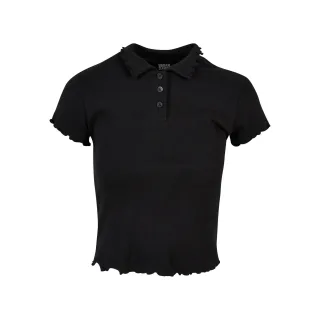 Urban Classics - Poloshirt für Damen (Schwarz)