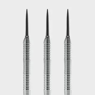 Steel Dart Barrel Scallop Grip3 V1 - Silber / 21g