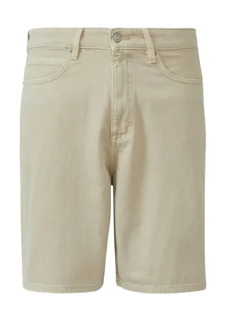 Q/S designed by - Loose Fit: Denim-Shorts beige - Gr. - 30