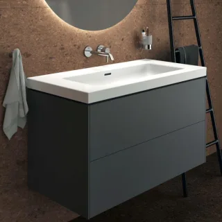 Ideal Standard Extra Waschtisch T436901 ohne Hahnloch, mit Überlauf, 1010 x 510 x 150 mm, weiß