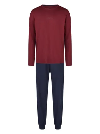Phil & Co. Berlin Herren Pyjama Weekend CollectionSchlafanzug, Pyjama Set, Nachtwäsche