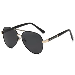 Men's Polarized Sunglasses Classic Fashion Metal Frame Pilot Sun Glasses for Traveling Surfing Driving Fishing UV400