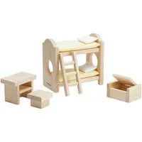 Plantoys Puppenhausmöbel Kinderzimmer Classic