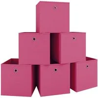 VCM Faltbox 6er Set Faltbox Klappbox Aufbewahrungsbox Boxas (Spar-Set, 6 St., 6)