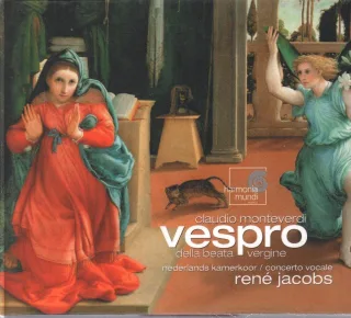 Vespro Della Beata Vergine [Audio CD] Jacobs Concerto Vocale Kiehr MonteverdiClaudio