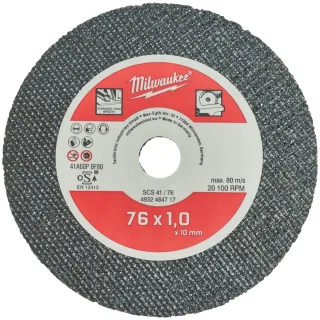 Milwaukee - Metalltrennscheibe SCS41  76 mm - 5PC - 4932464717