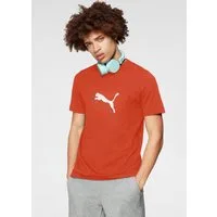 PUMA T-Shirt ESS+ LOGO LAB CAT TEE sportlicher Stil, Kurzarmdesign, Rundhalsausschnitt