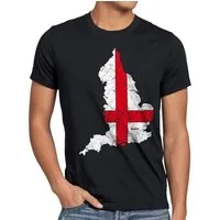 style3 T-Shirt England Vintage Flagge London UK Great Britain soccer Flag brexit