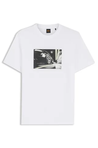 BOSS Menswear Orange - Te_Motors White - Gr. - S