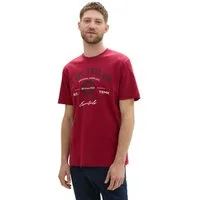 TOM TAILOR T-Shirt mit großem Logofrontprint