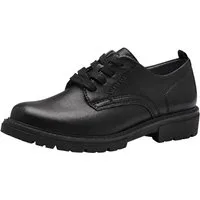 Jana Vegan, Mehrweite mit Blockabsatz Blockabsatz Schnürschuh Vegan