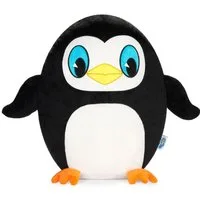 SQUISHBRUBIES Kuscheltier Percy der Pinguin - 35 cm Stofftier - Superweich (1-St., Schwarz und Weiß), Plüschtier zum Kuscheln, Verschenken und Sammeln