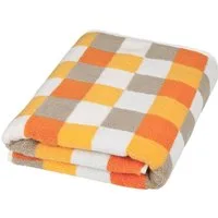 ROSS Duschtuch Würfelfond, Frottier (Set, 1-St), 100% Baumwolle